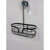 Showerdrape Dante Mini Hanging Shower Caddy in Black