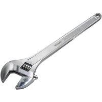 Faithfull Chrome Adjustable Spanner 375mm (15in) in Silver