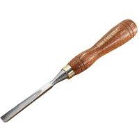 Faithfull Straight Gouge Carving Chisel 9.5mm (3/8in) in Brown