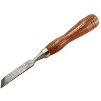 Faithfull Skew Carving Chisel 12.7mm (1/2in) in Brown