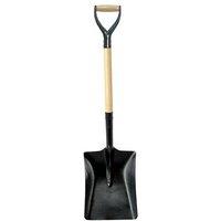 Faithfull Open Socket Shovel Square No.2 Pyd in Black