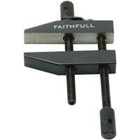 Faithfull Toolmaker'S Clamp 44Mm (1.3/4In) in Black