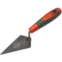 Faithfull Pointing Trowel Soft Grip Handle 125Mm (5In) in Red
