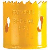Faithfull Varipitch Holesaw 41Mm in Yellow