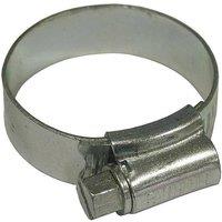 Faithfull 1M Hose Clip - Zinc Mszp 32 - 45Mm in Silver