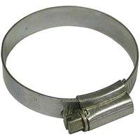 Faithfull 2A Hose Clip - Zinc Mszp 35 - 50Mm in Silver