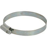 Faithfull 4 Hose Clip - Zinc Mszp 70 - 90Mm in Silver