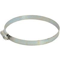 Faithfull 5 Hose Clip - Zinc Mszp 90 - 120Mm in Silver