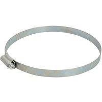 Faithfull 6 Hose Clip - Zinc Mszp 110 - 140Mm in Silver
