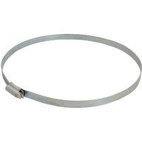 Faithfull 8.5 Hose Clip - Zinc Mszp 184 - 216Mm in Silver