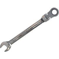 Faithfull Ratchet Combination Spanner Flex Head Cv 12Mm in Silver