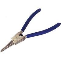 Faithfull Circlip Pliers Outside Straight Crv 180Mm (7In) in Blue