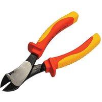 Faithfull Vde Heavy-Duty Diagonal Cutters 190Mm