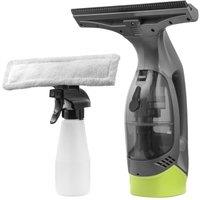 Daewoo Hurricane ClearVac Rechargeable Window Vacuum & Spray Kit in Grey