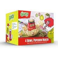 The Grinch 4-Bowl Popcorn Maker - Red Christmas Kitchen Theme