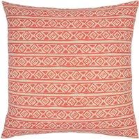 Furn Nomi Monoprint Cushion in Coral | Size: 45 cm x 45 cm