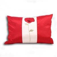Paoletti Poppet Sateen Cushion in Red