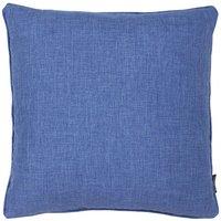 Essentials Twilight Textured Woven Piped Reversible Cushion in Blue | Size: 45 cm x 45 cm