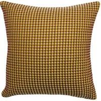 Furn Rowan Waffle Knitted Cushion in Orange | Size: 45 cm x 45 cm