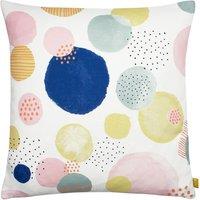 Furn Dottol Geometric Abstract Circles Cushion | Size: 43 cm x 43 cm