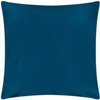 Furn Wrap Plain Water & UV Resistant Reversible Outdoor Cushion in Royal | Size: 43 cm x 43 cm