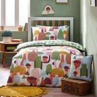 Little Furn Funguys Mushroom Abstract Duvet Cover Set | Size: Toddler