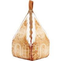 Furn Gretel Velvet Christmas Door Stop in Orange