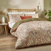 Duvet Day Anika Paisley Printed Soft Touch Duvet Cover Set | Size: Single