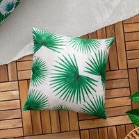 Furn Agave Tropical Outdoor Cushion in Green | Size: 45 cm x 45 cm