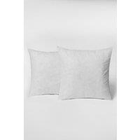 OHS 2 x Pack of Cushion Fillers Pads in White | Size: 45 cm x 45 cm