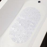OHS PVC Shower Mat Non-Slip Bathroom Accessories Anti Mould Mats in Clear