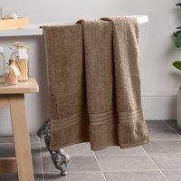 OHS Luxury Bath Towel 100% Cotton Bathroom in Light Beige