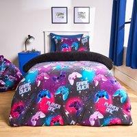 OHS Gaming Fleece Duvet Cover Set Bedding Quilt Warm | Size: Single