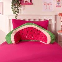 OHS Walter the Watermelon Cuddle Cushion Novelty Reading Pillow in Red