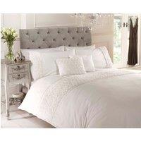 Rapport Home Limoges Polycotton Floral Duvet Cover Set with Pillowcase in Cream | Size: Single
