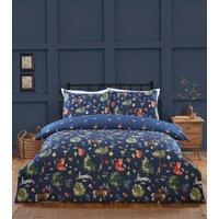 Rapport Home Autumn Microfibre Reversible Duvet Cover Set With Pillowcase | Size: Double