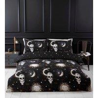 Rapport Home Tarot Microfibre Polyester Reversible Duvet Set with Pillowcase | Size: Single