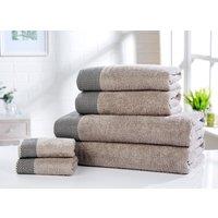 Rapport Home Tidal 550GSM Cotton Super Soft & Absorbent Towel in Natural