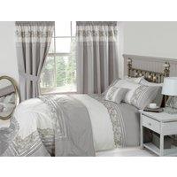 Rapport Home Chantilly Polyester Cushion Cover Boudoir in Beige | Size: 30 cm x 50 cm