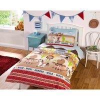 Rapport Home Wild West Polycotton Duvet Cover with Pillowcase | Size: Double