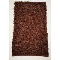 Rapport Home Oxford Shaggy Rug (55x85 cm) in Dark Brown
