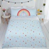 Rapport Home Follow Your Rainbow Polycotton Duvet Cover with Pillowcase | Size: Single