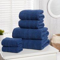 Rapport Home Camden Pure Cotton Towels in Mid Blue