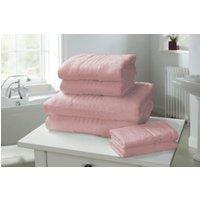 Rapport Home Windsor Cotton Face Cloth Towel (30x30 cm) in Pink