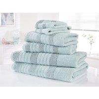 Rapport Home Spa 100% Cotton Super Soft & Absorbent Towel in Duck Egg Blue