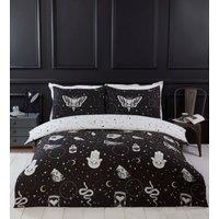 Rapport Home Gothic Magick Microfibre Reversible Duvet Set with Pillowcase | Size: Single
