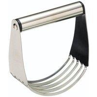KitchenCraft Stainless Steel Pastry Blender, Carded in Silver