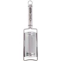 KitchenCraft Oval Handled Professional Stainless Steel Curved Grater in Metallics