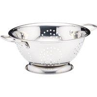 KitchenCraft Stainless Steel 24cm Colander in Silver