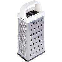 KitchenCraft Stainless Steel 20cm Four Sided Box Grater in Metallics